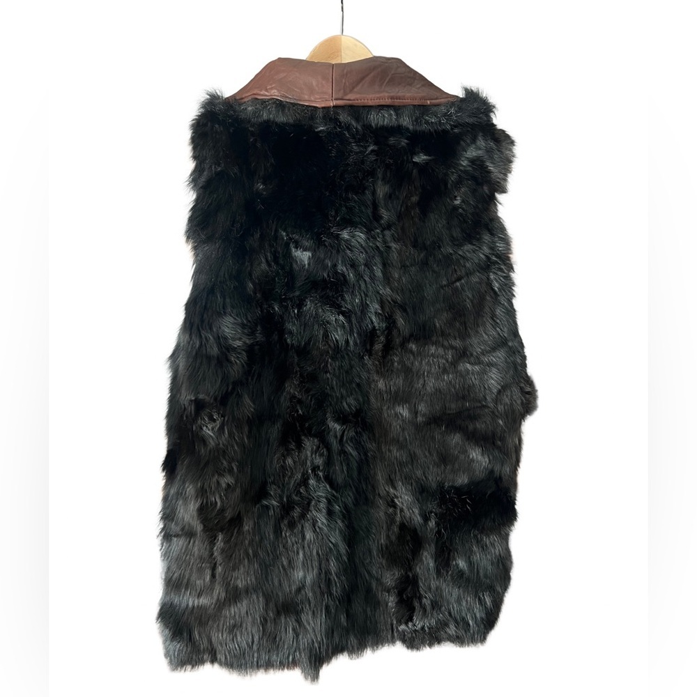 Genuine Fur & Leather Vest Mobwife Luxury - Picture 3 of 7